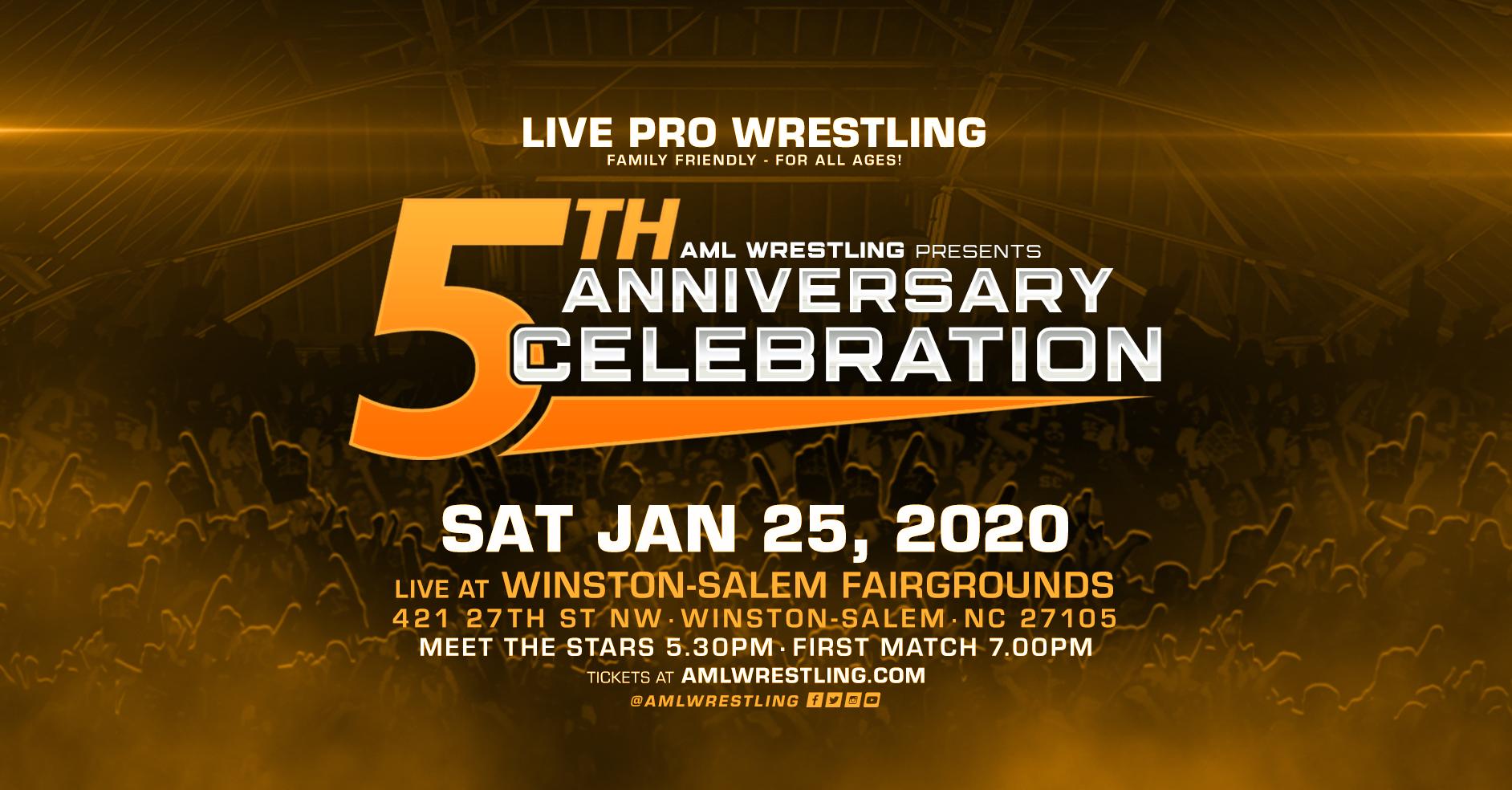 AML Wrestling Presents: 5th Anniversary Celebration