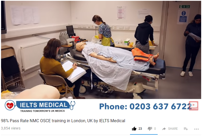 NMC OSCE Central London review and training - 3 day course (October 1)