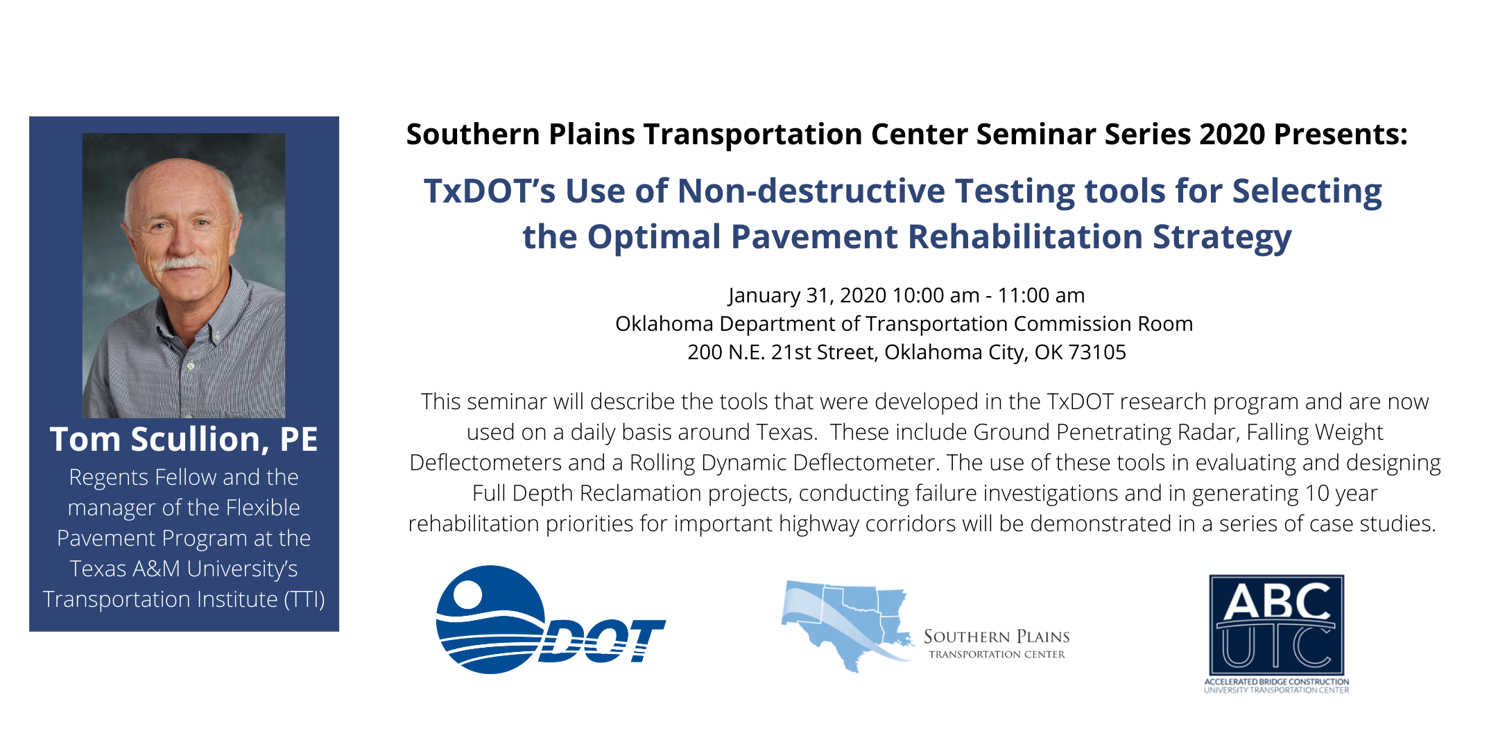 TxDOT’s Use of Non-destructive Testing tools for Selecting the Optimal Pavement Rehabilitation Strategy