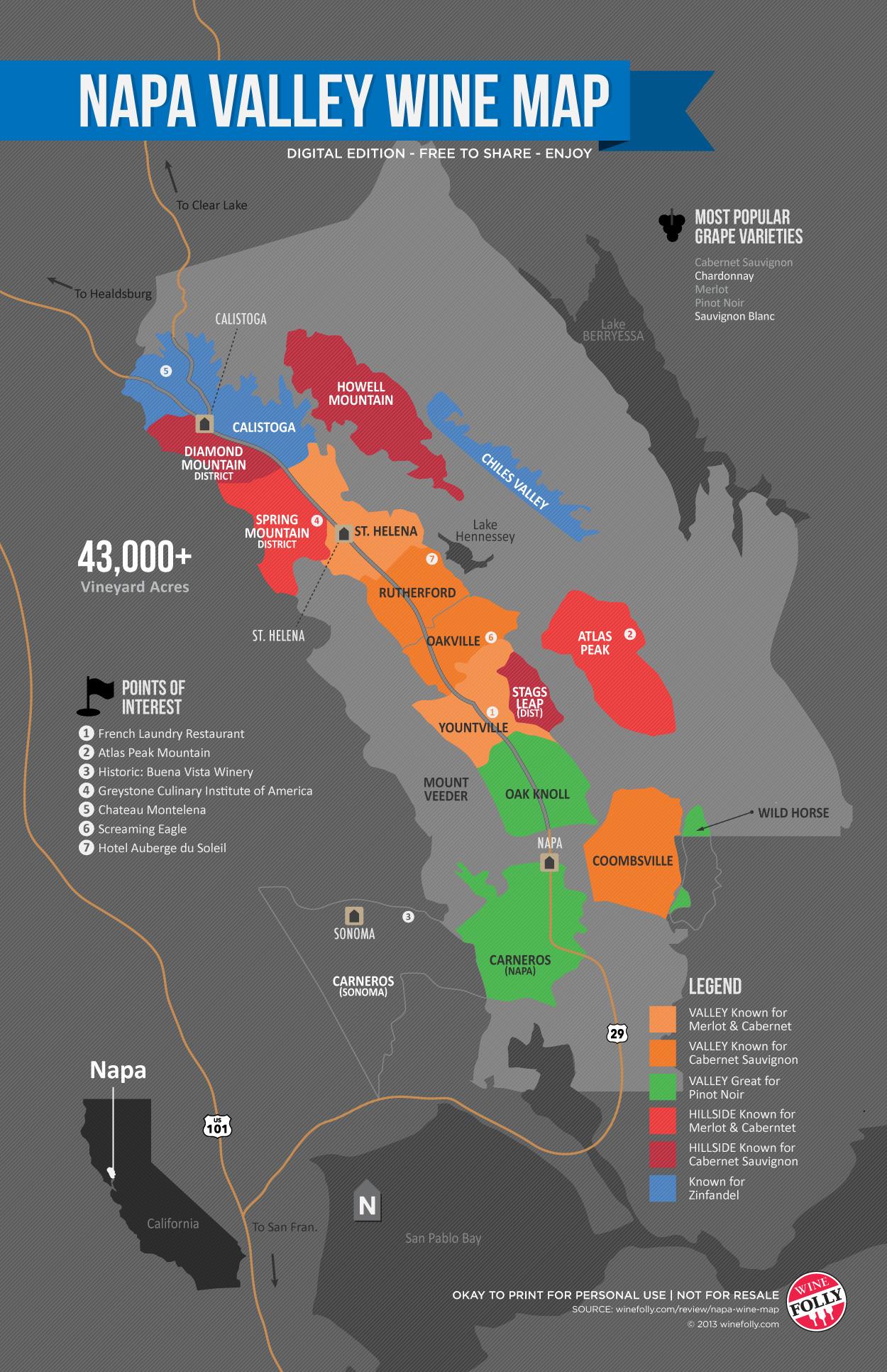 Wine Education 201: Napa Valley Reserve List