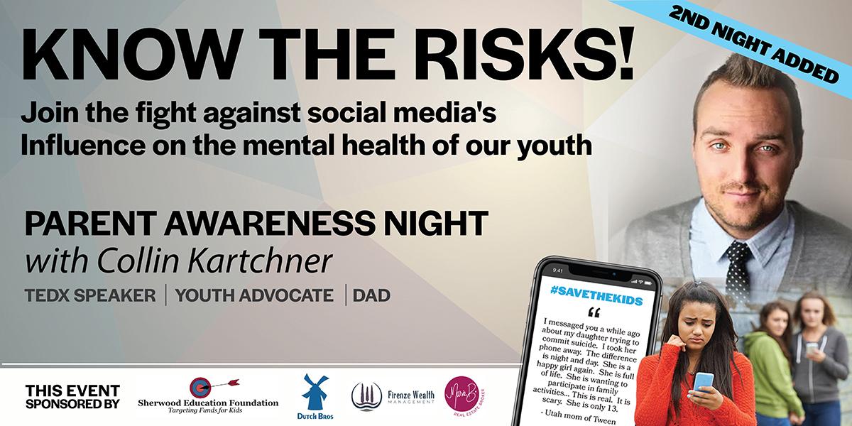 Parent Awareness Night #2 with Collin Kartchner ~ #SavetheKids