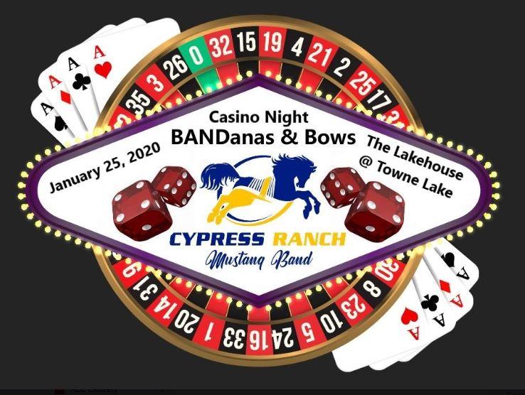 Cy Ranch BANDanas & Bows Casino Night