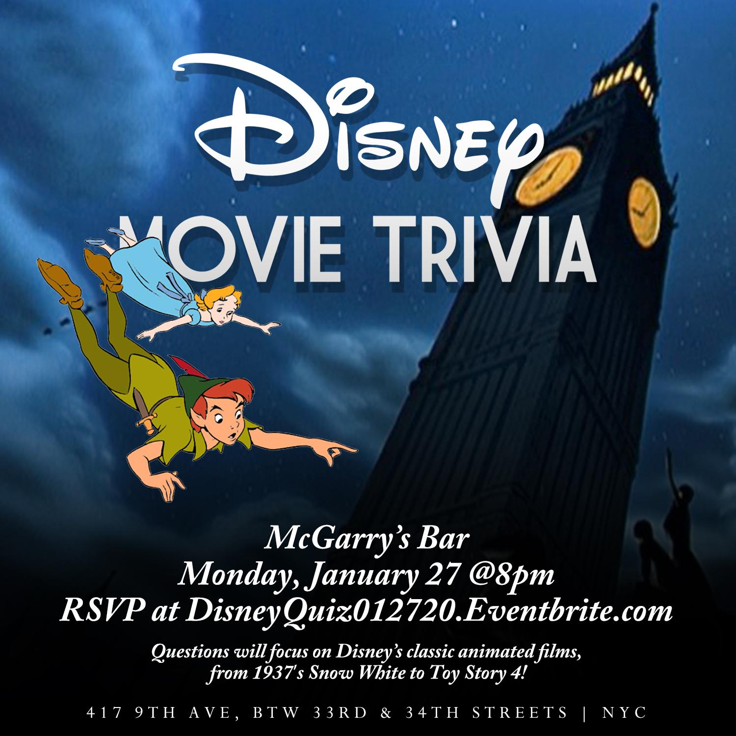 Disney (Movie) Trivia
