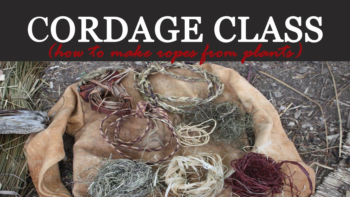 Cordage Class: Make Ropes from Plants