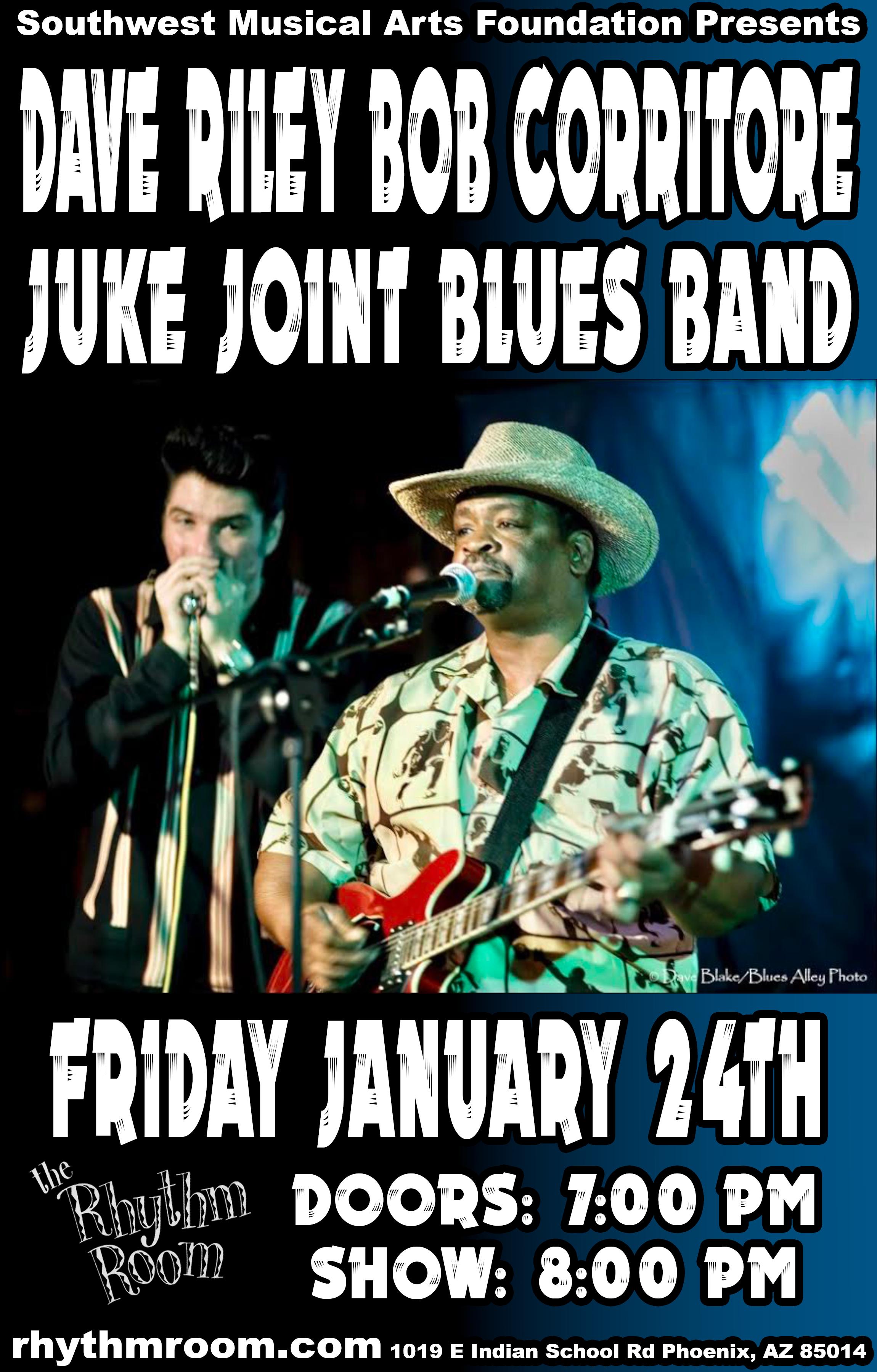 Dave Riley / Bob Corritore Juke Joint Blues Band
