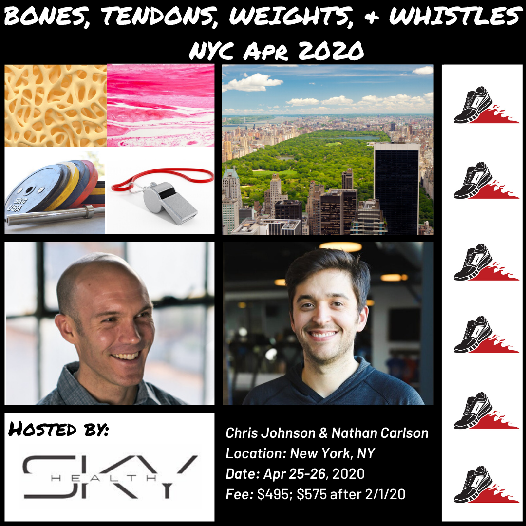 Bones, Tendons, Weights, & Whistles | NYC