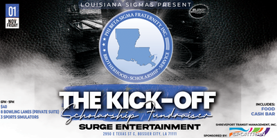 The Kick-Off: Scholarship Fundraiser thumbnail