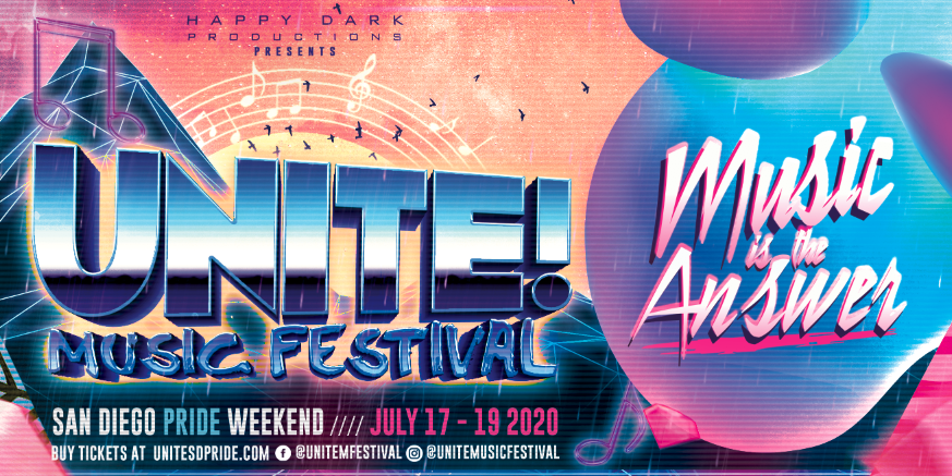UNITE! Music Festival - San Diego Pride 2020