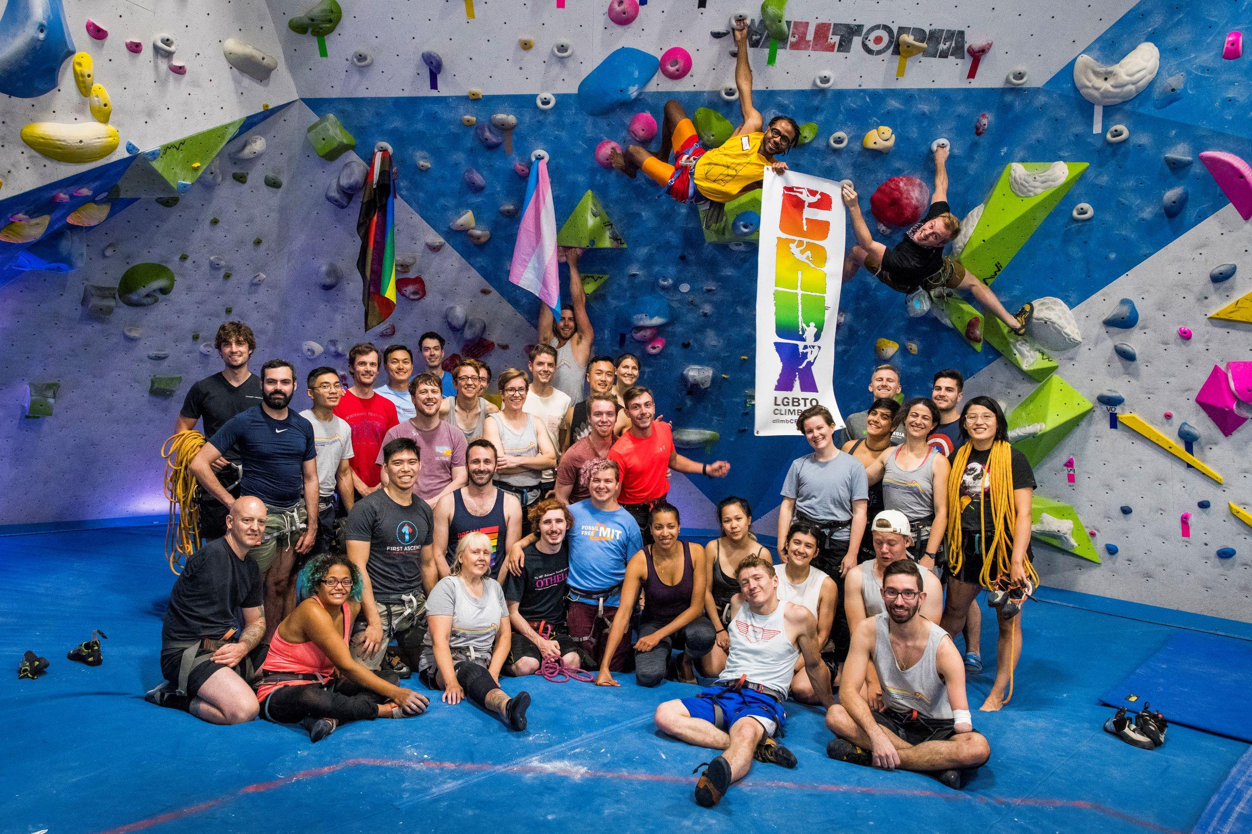 CRUX LGBTQ Climbing - 1st Fridays @The Cliffs Newbie Night