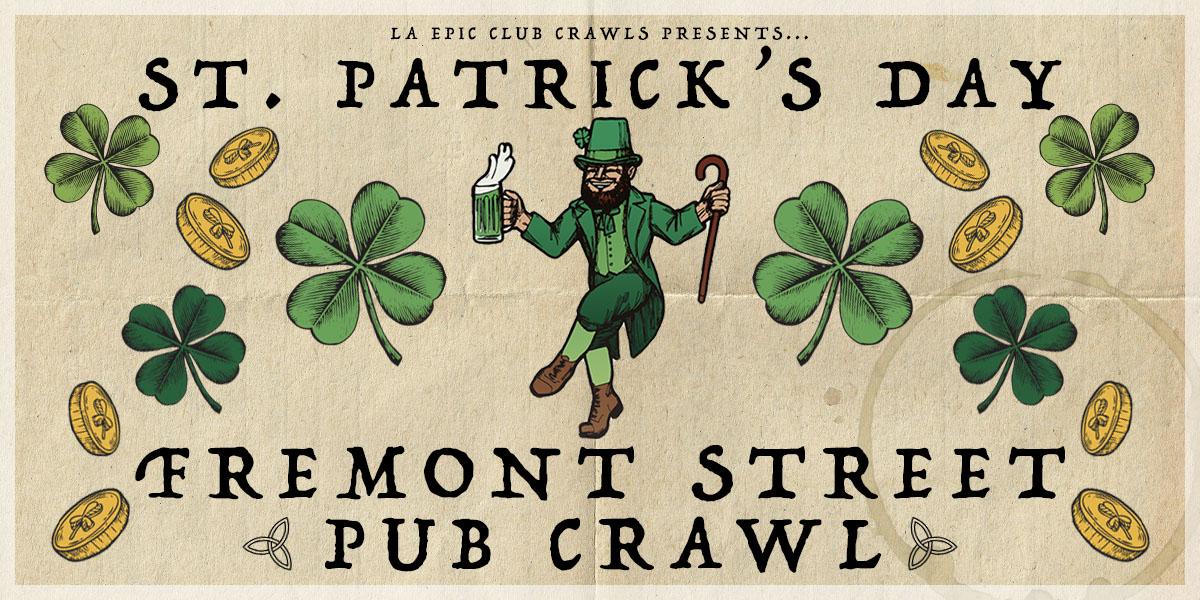 The Official St Patrick S Day Pub Crawl Fremont Street