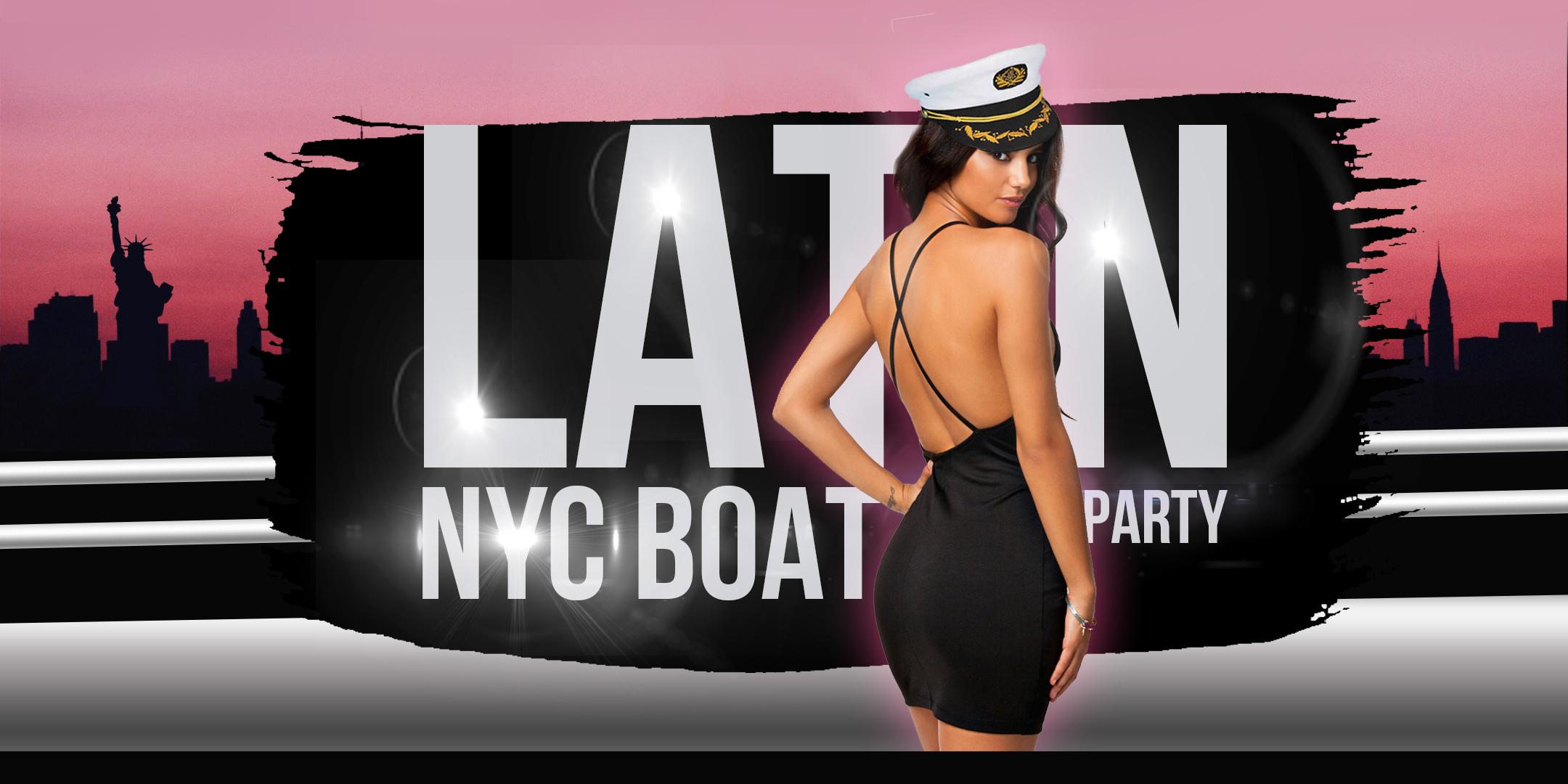 NYC #1 Official LATINA Yacht Cruise Boat Party 