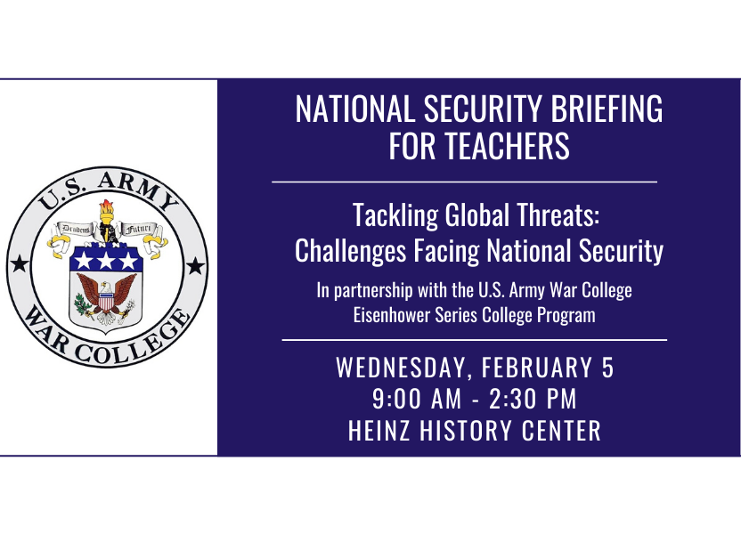 National Security Briefing for Teachers