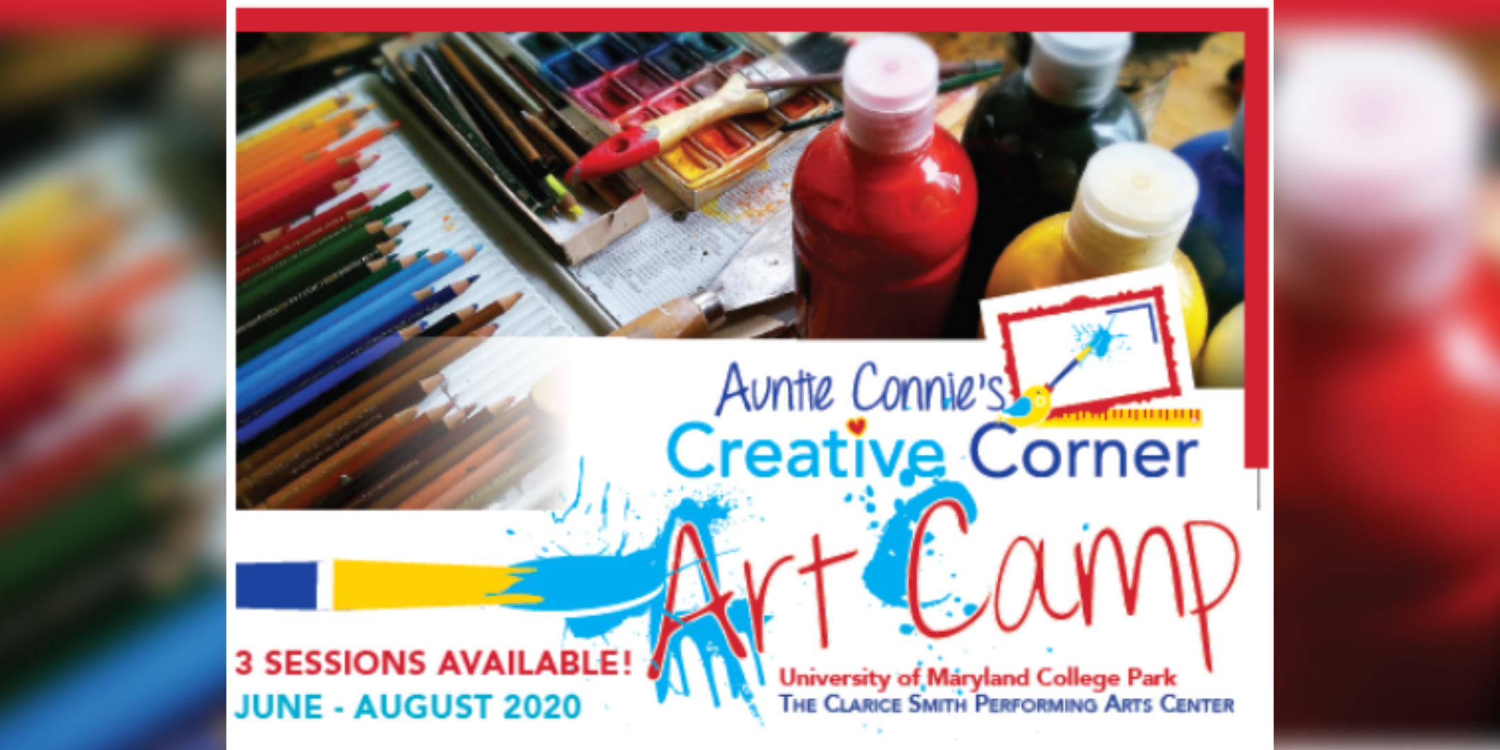 Creative Corner Art Camp : Session 3 - August 3 to August 14