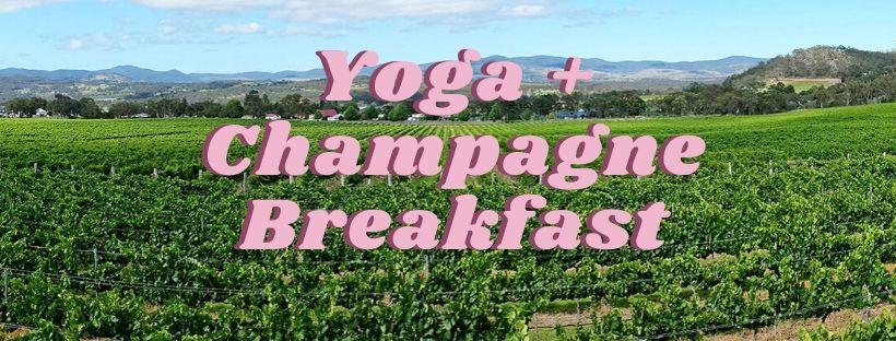 Yoga and Champagne Breakfast