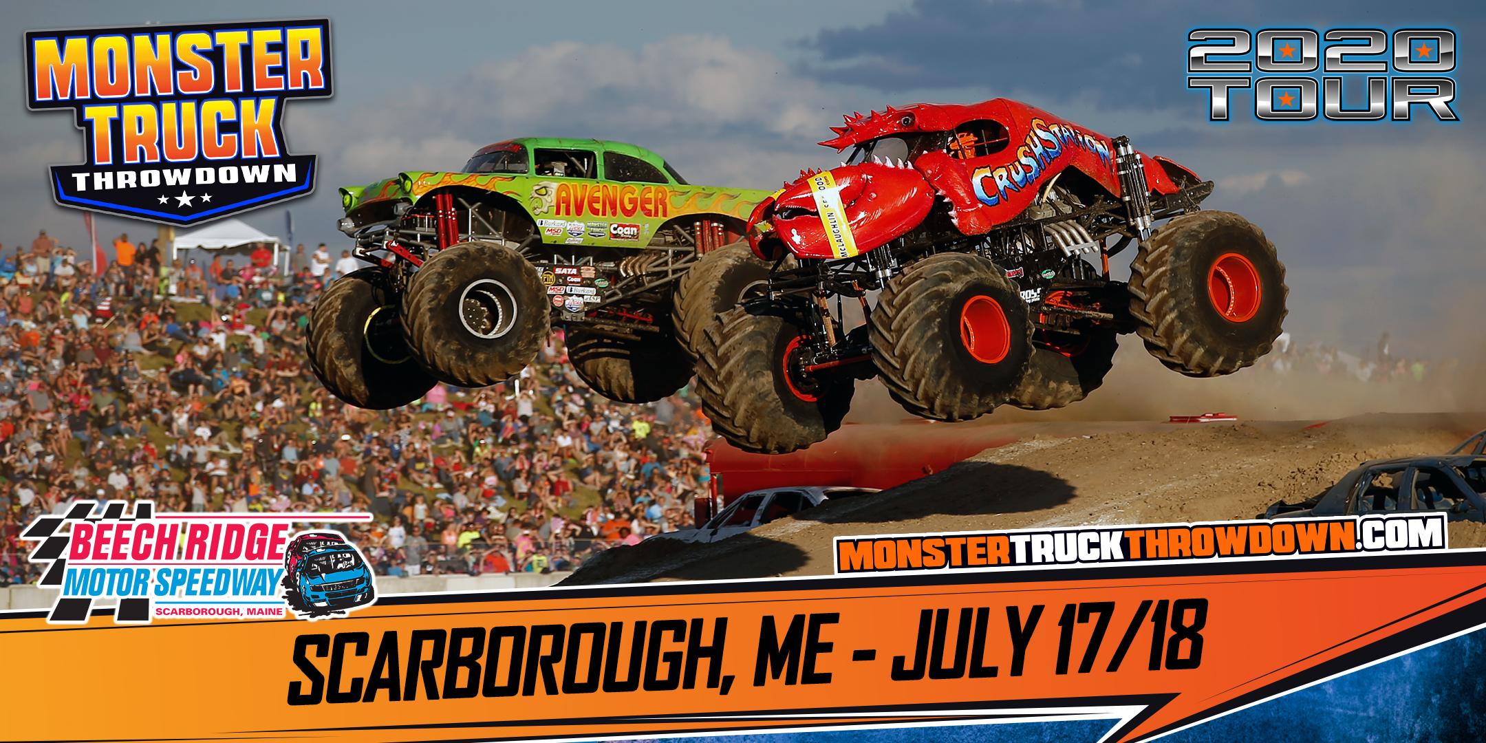 Monster Truck Throwdown - Scarborough, ME - July 17/18, 2020