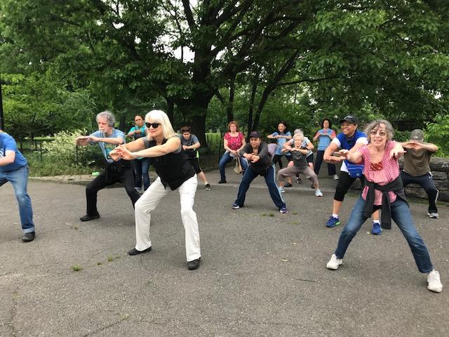 Morning Fitness at Fort Tryon Park