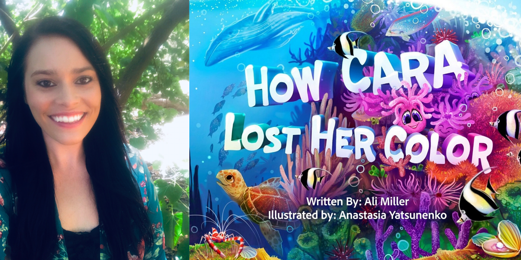 Ali Miller Reads 'How Cara Lost Her Color' - Coral Reef Kids Call to Action