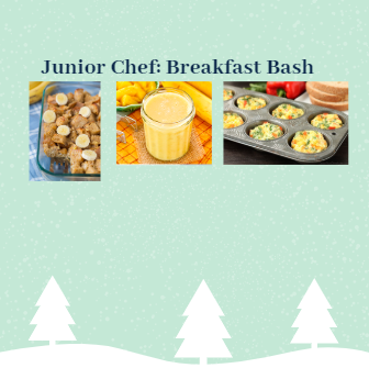 Junior Chefs: Breakfast Bash