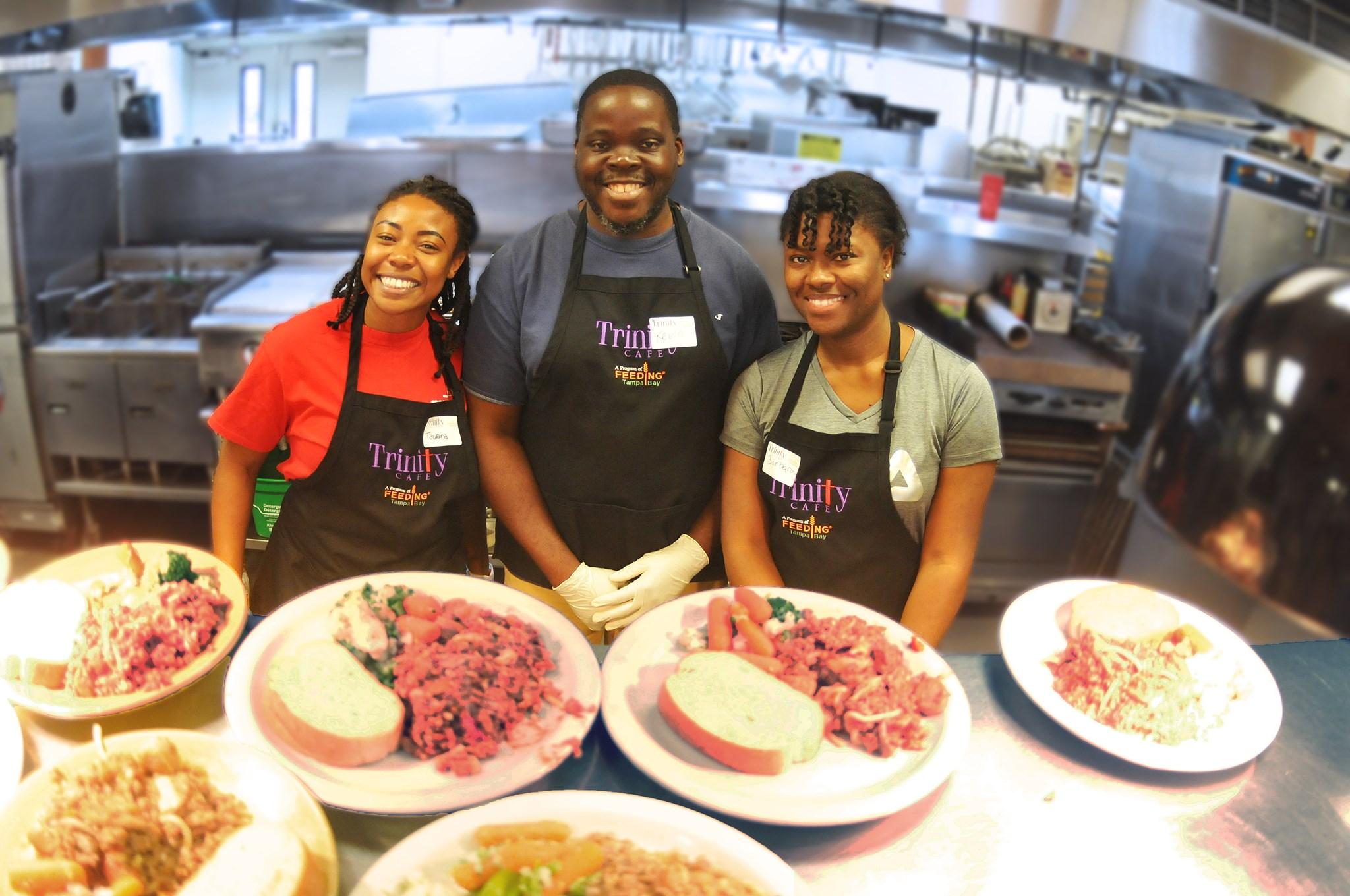 Volunteer with Project Helping to Feed the Hungry and the Homeless (Trinity Cafe)