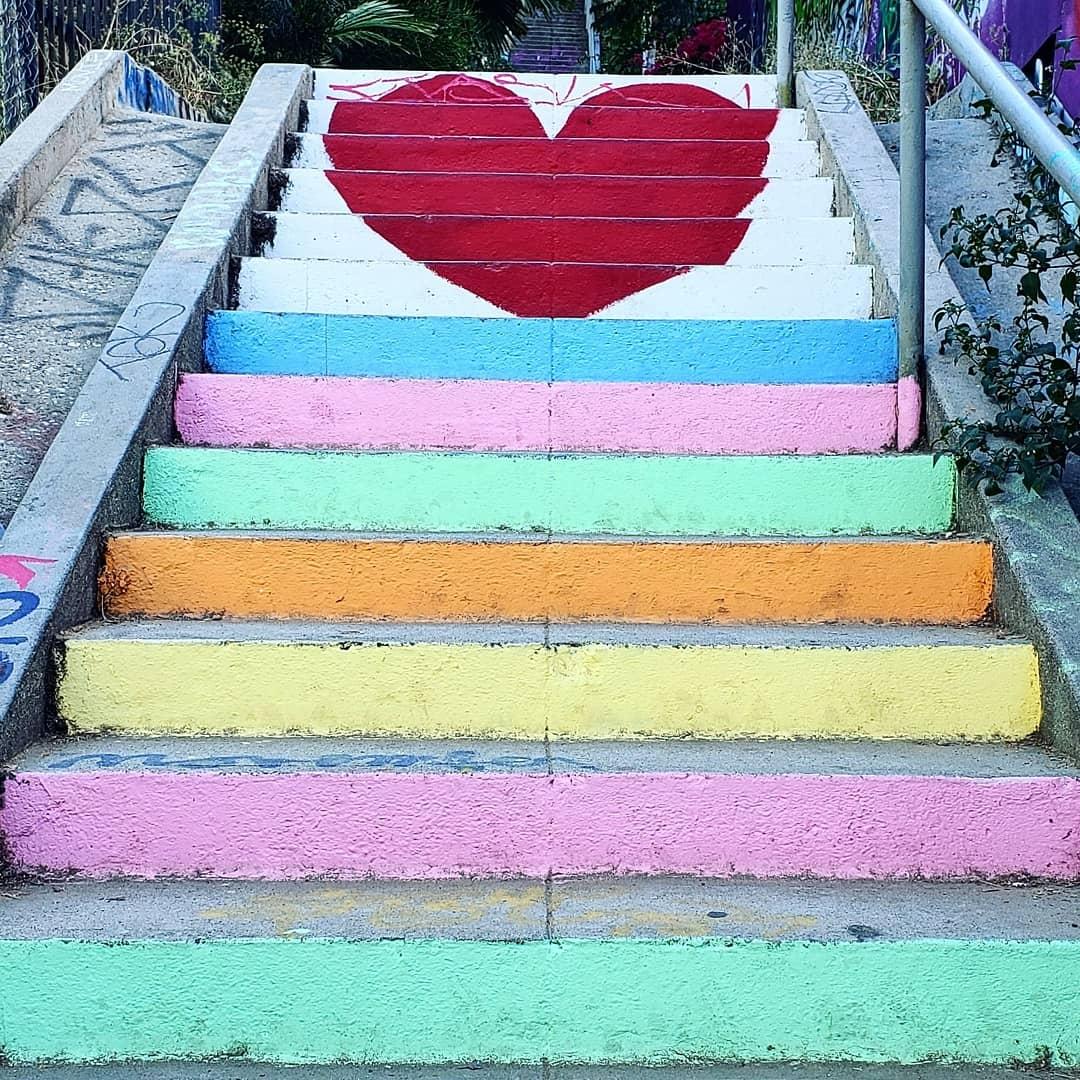 LA's Secret Painted Stairs