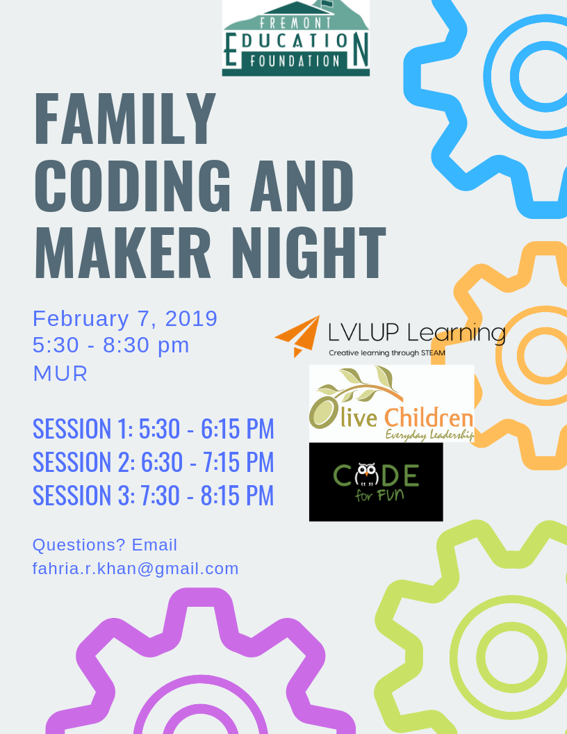 2020 Oliveira Coding and Maker Night