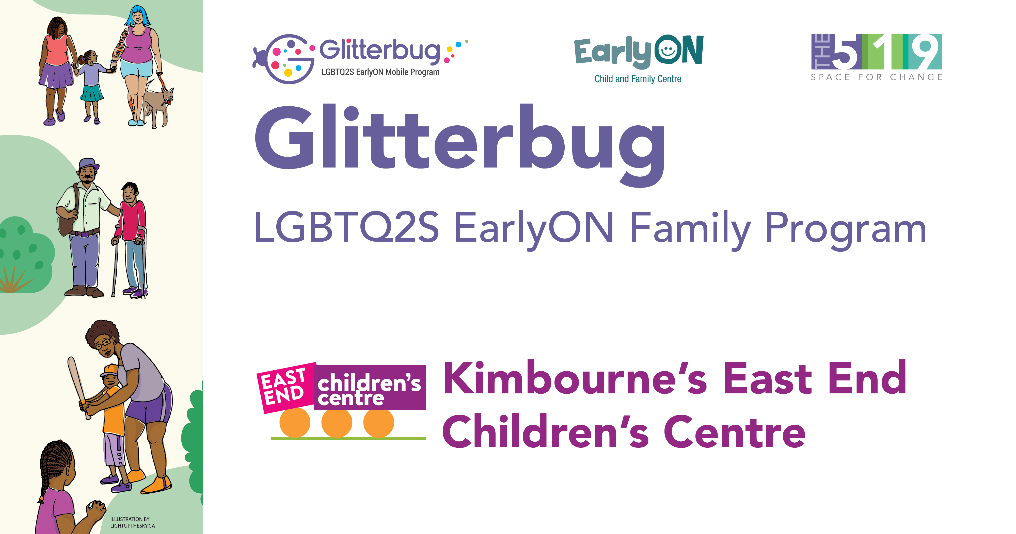 Glitterbug Program at East End Children's Centre's Kimbourne Site - 2020