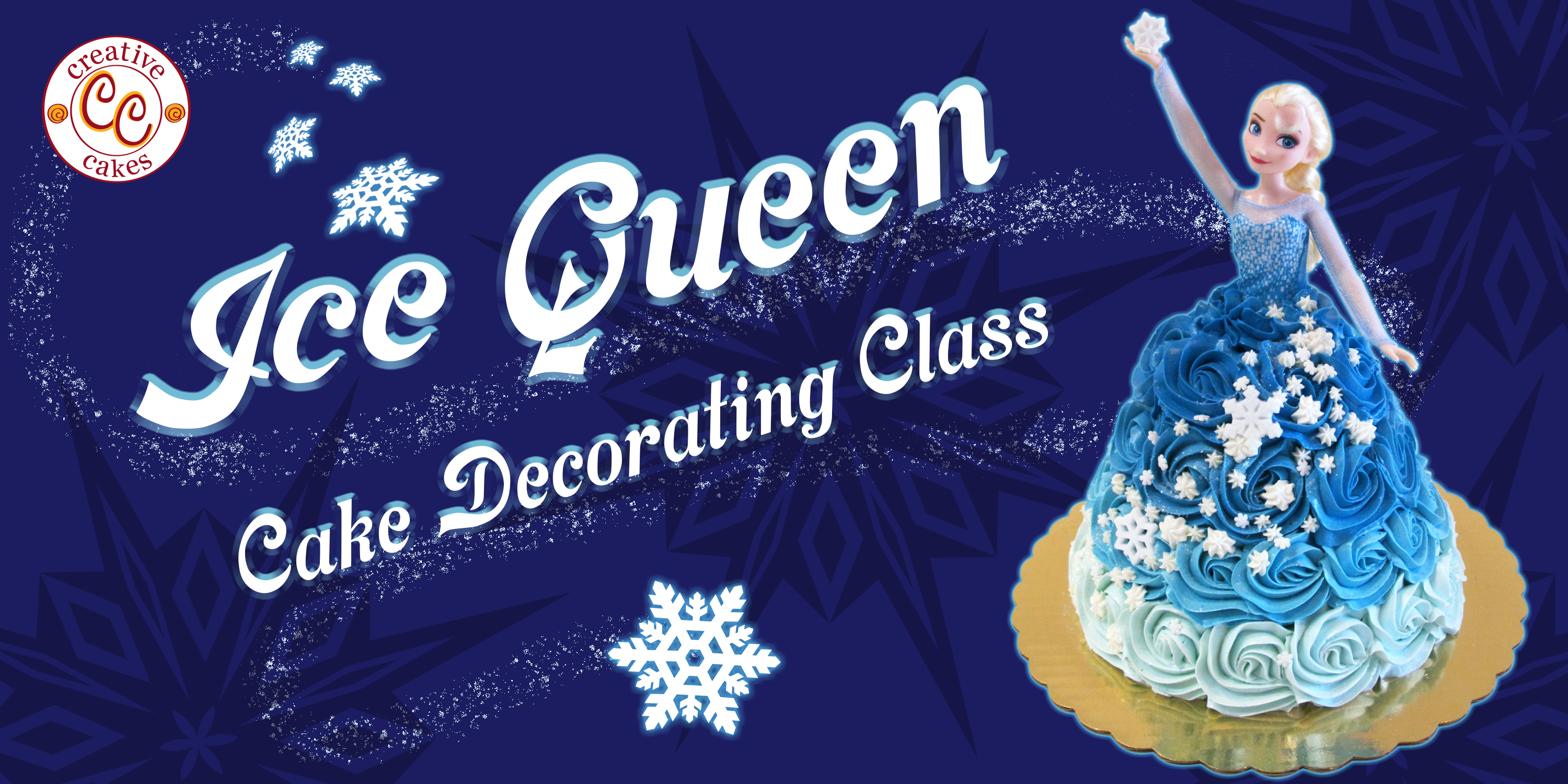 Ice Queen Doll Cake: Parent & Child