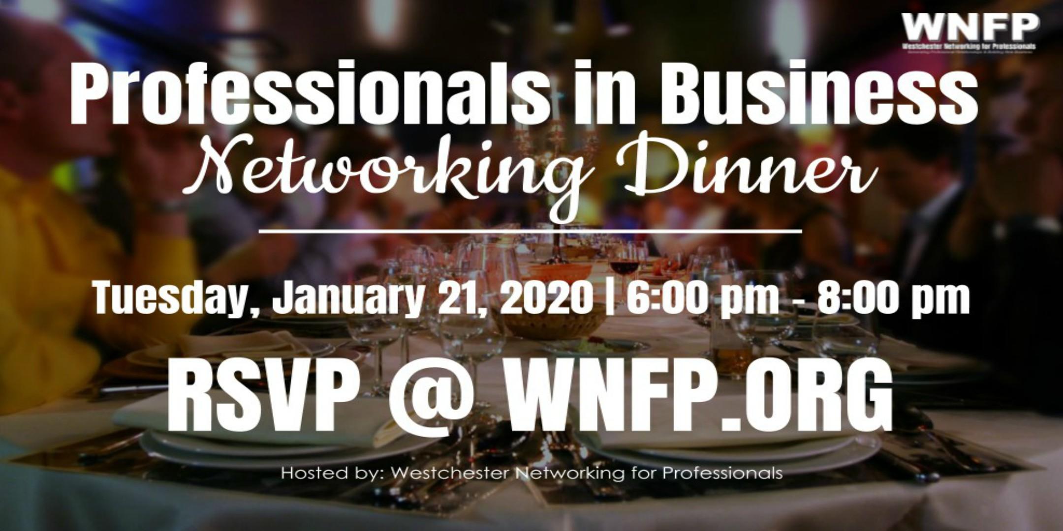 Networking Dinner: 3 Secret to Achieve Your Goals in 2020