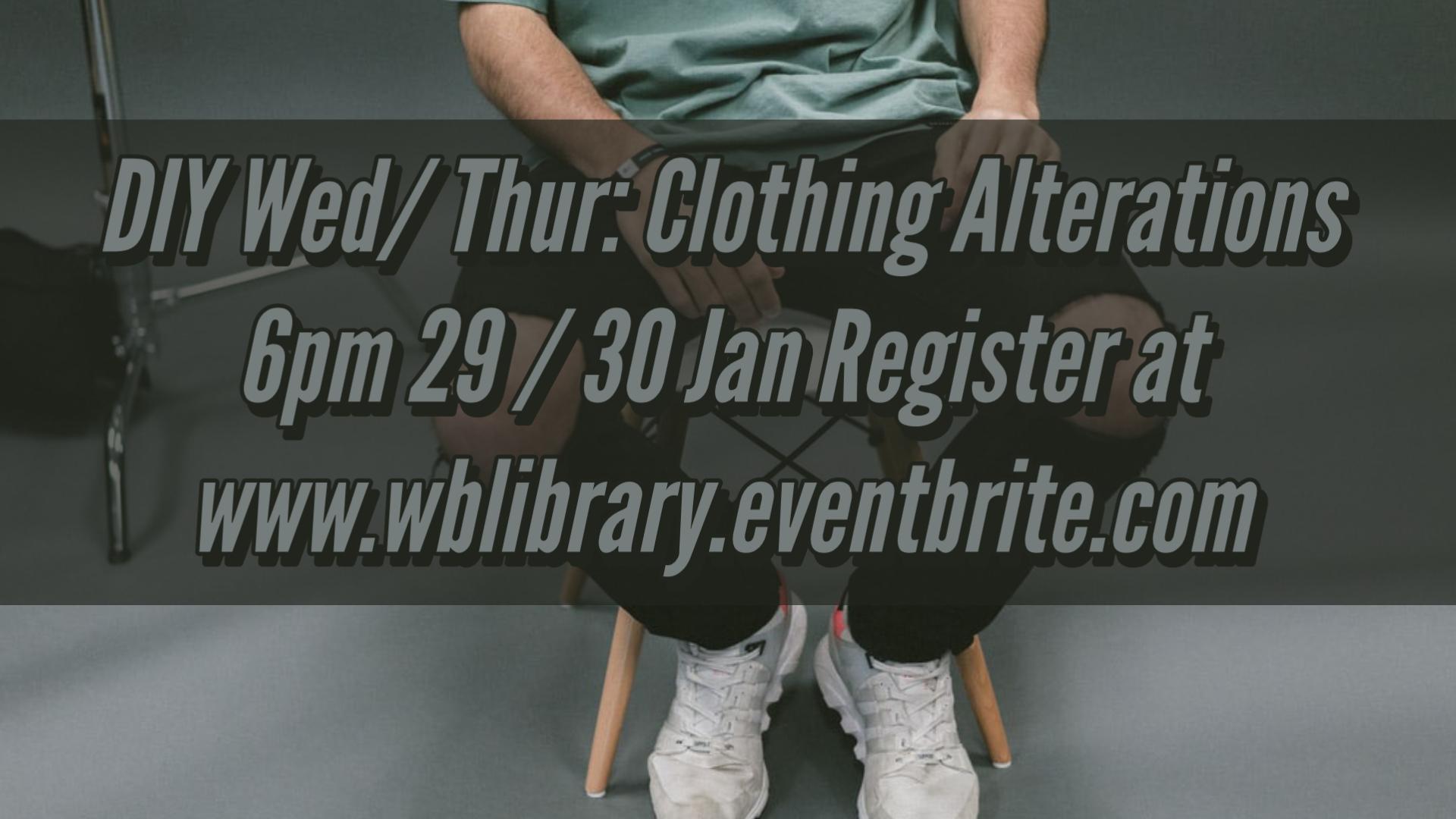 DIY Thursday: Clothing Alterations