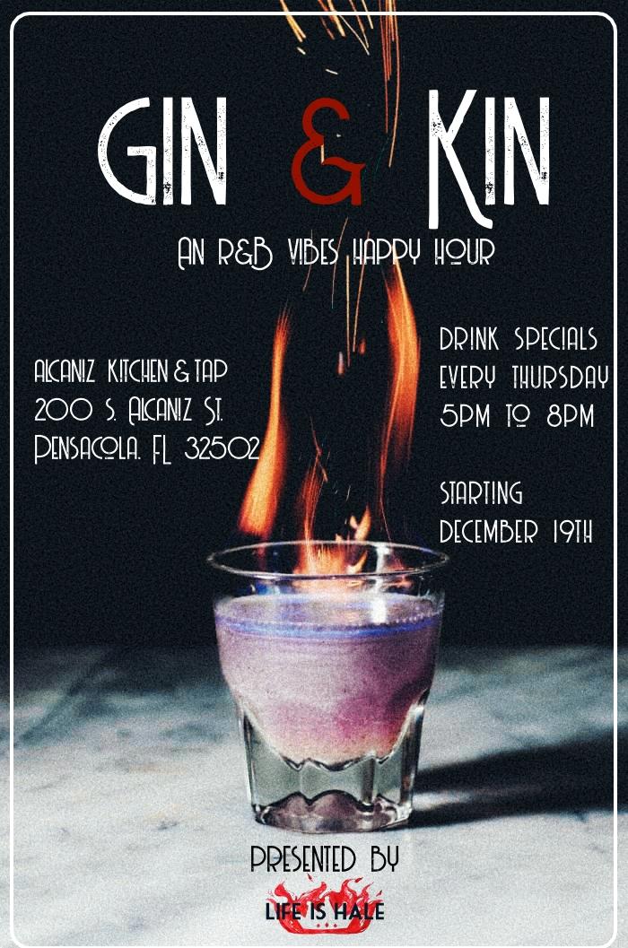 Gin & Kin: R&B Happy Hour