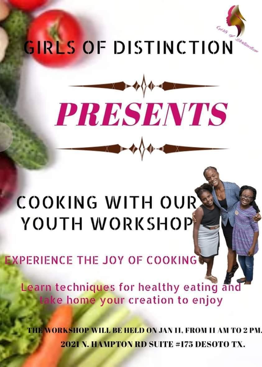 COOKING WITH OUR YOUTH.