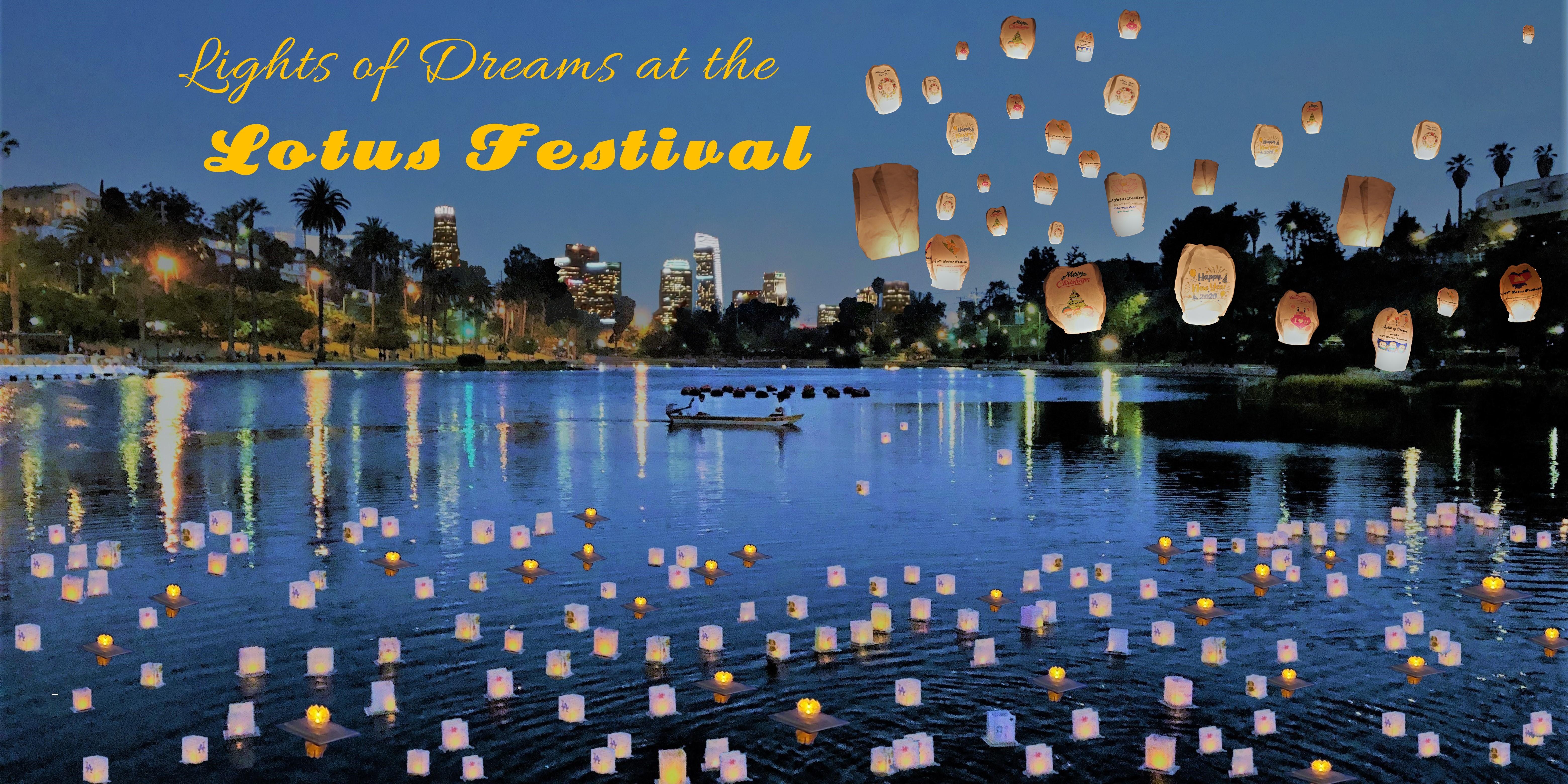 Lights of Dreams Lantern Event at LA Lotus Festival