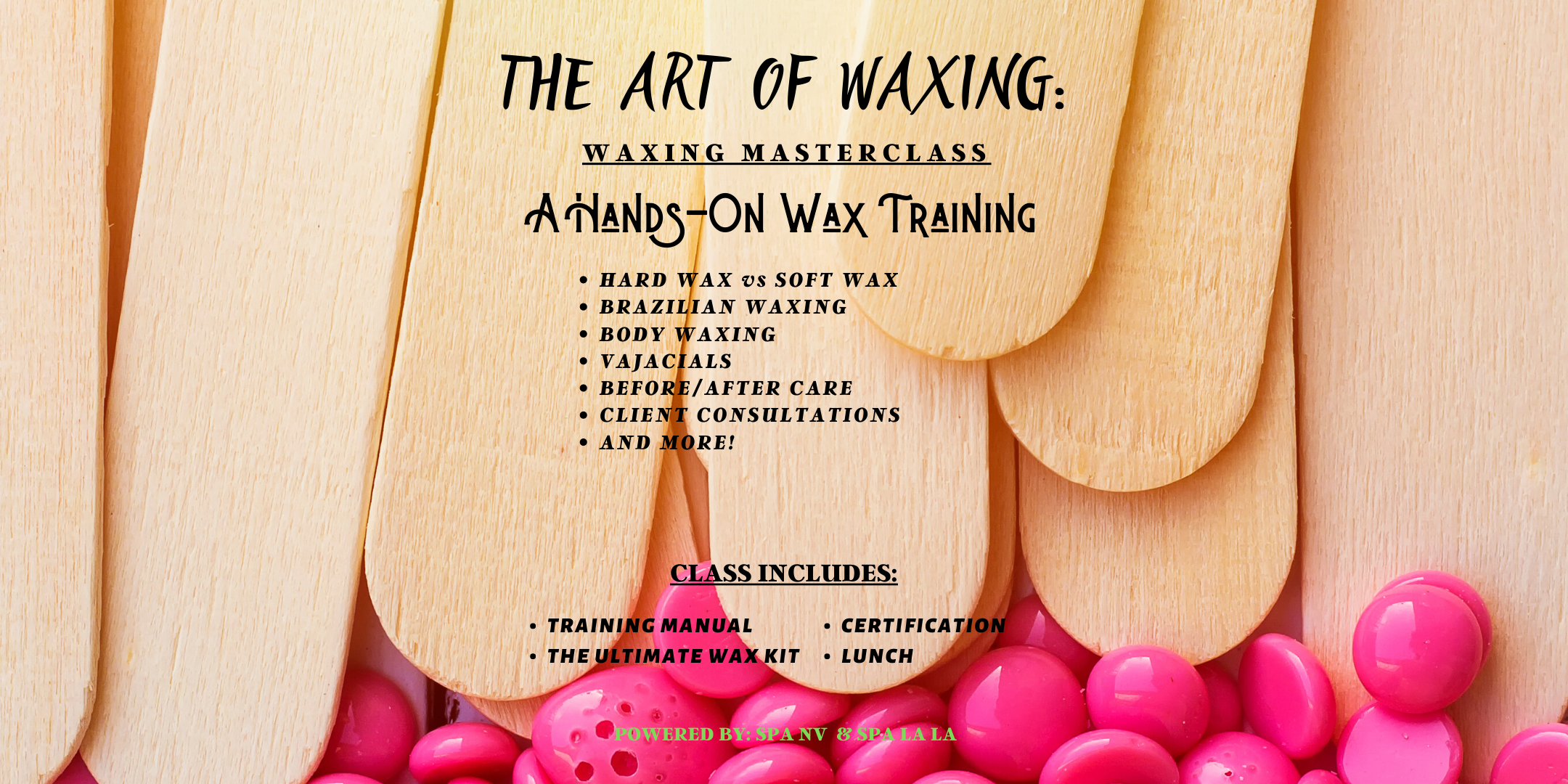 Intimate waxing training manual