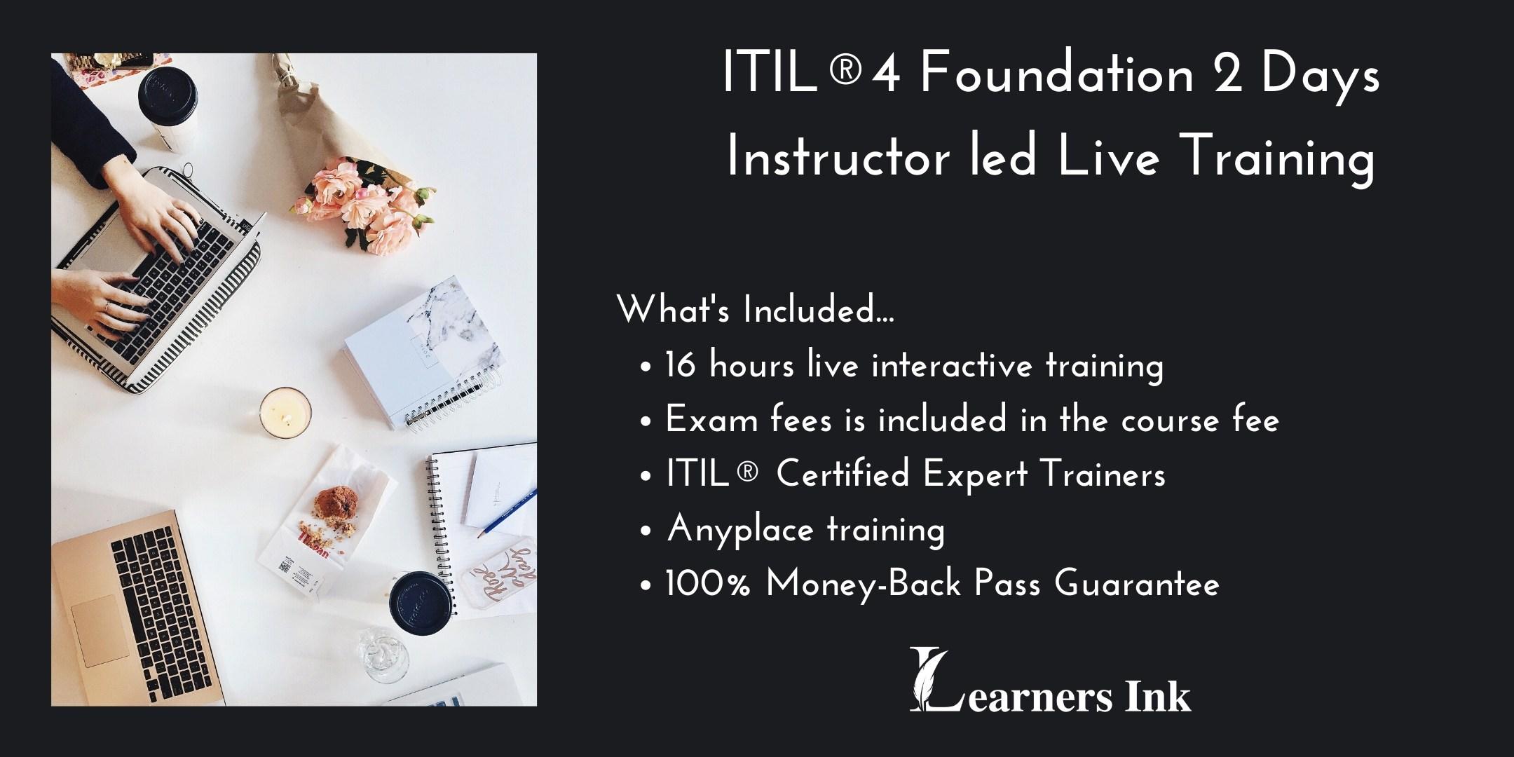 ITIL®4 Foundation 2 Days Certification Training in Westminster