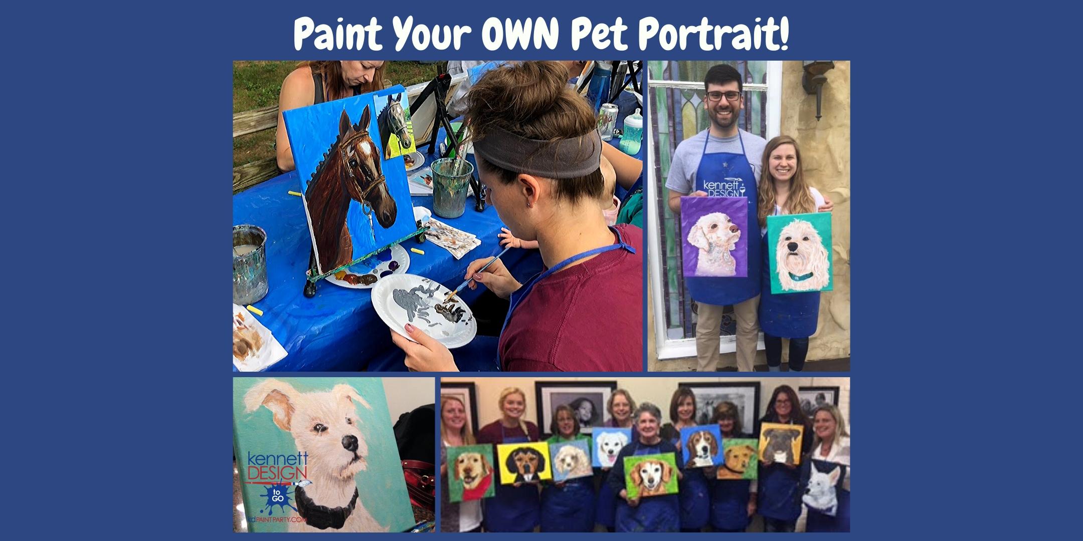 Paint Your OWN Pet Portrait - Cecil County Arts Council