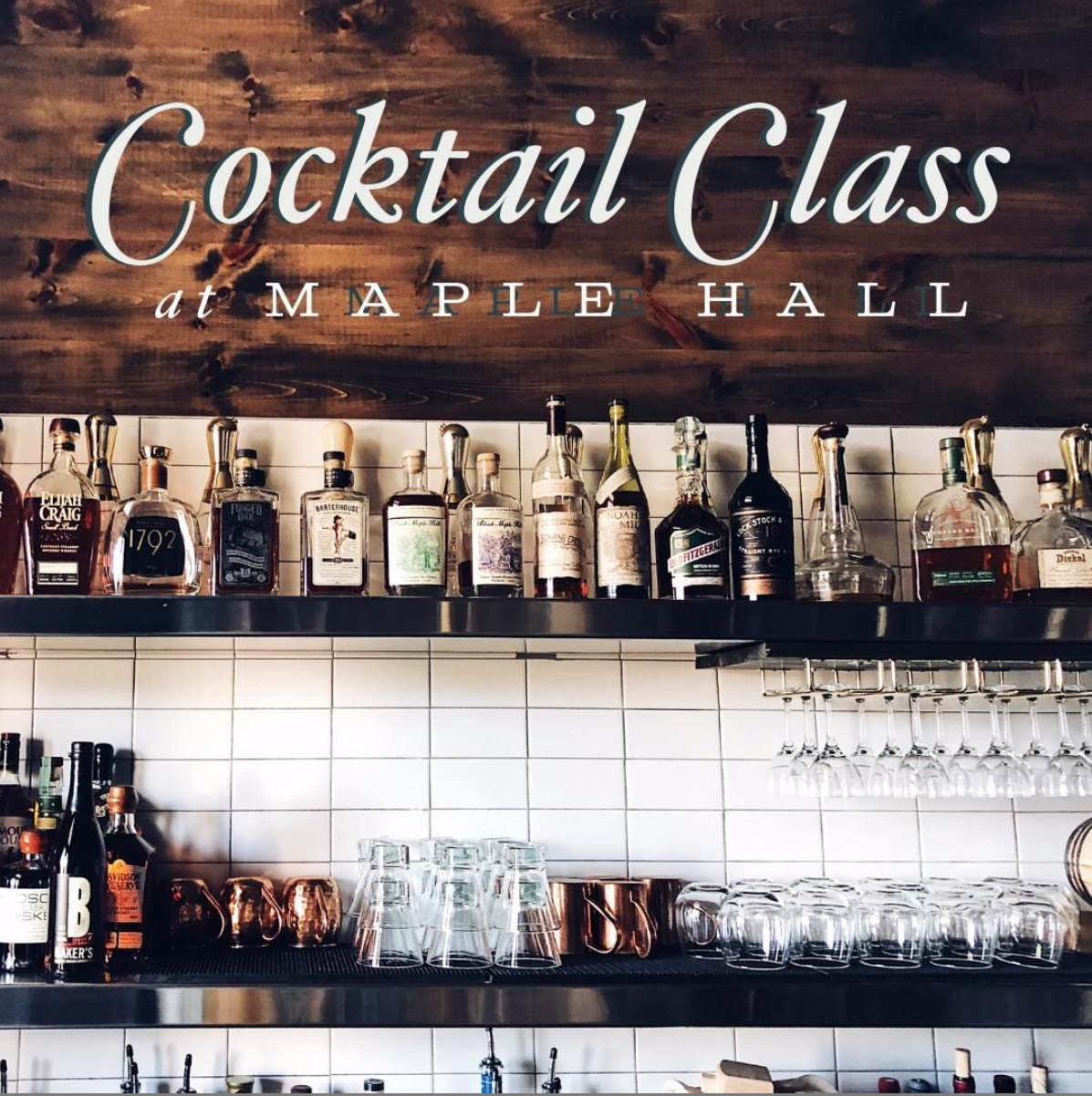 January Cocktail Class