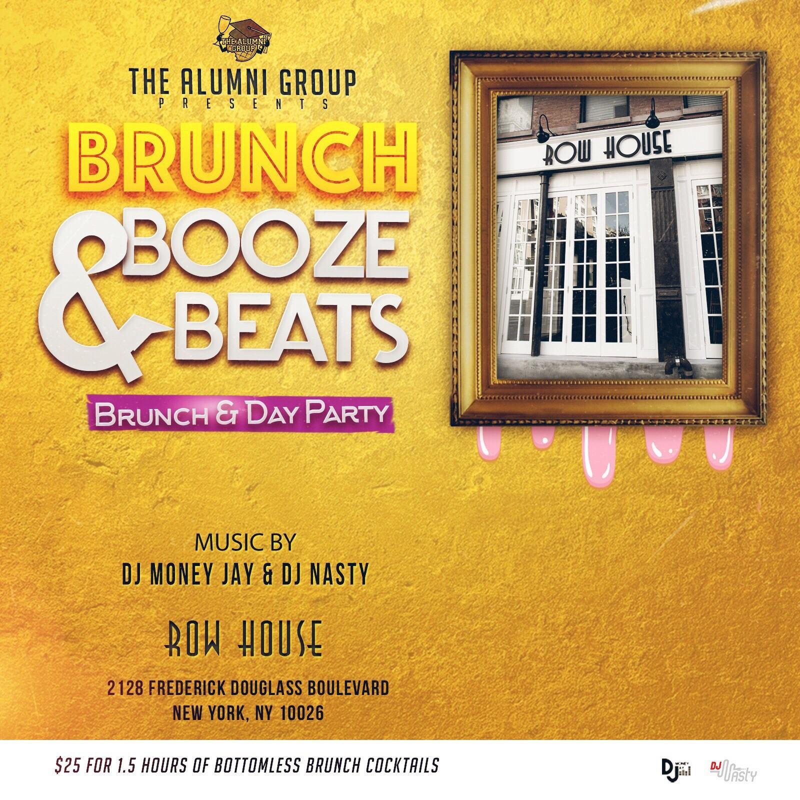 Brunch Booze & Beats - Harlem's Hottest Bottomless Brunch & Day Party
