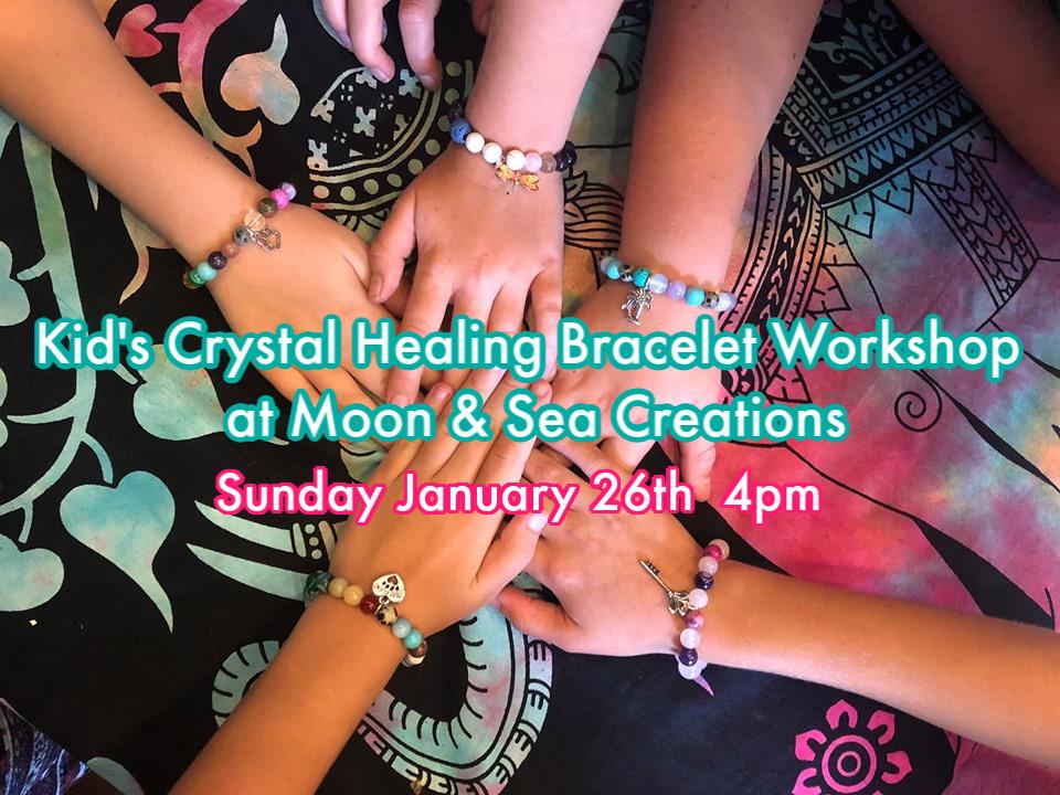 Kids Crystal Healing Bracelet Workshop