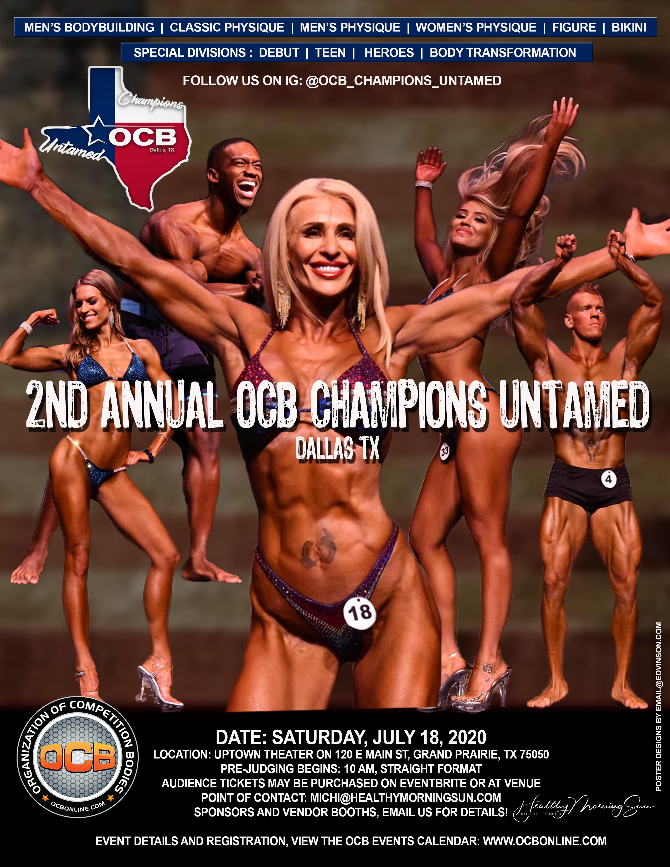 OCB Champions Untamed: 2nd Annual 2020