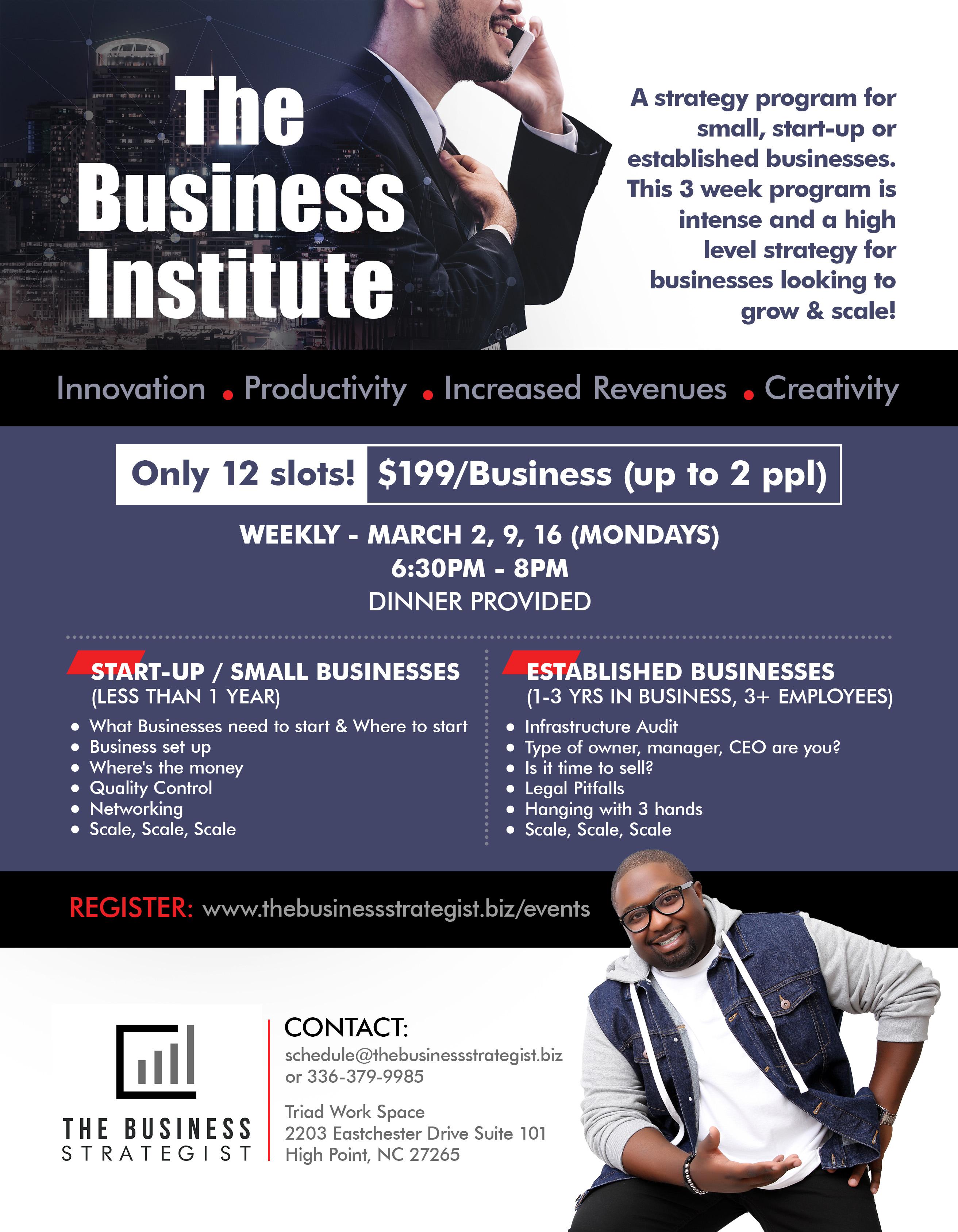 The Business Institute - Spring 2020