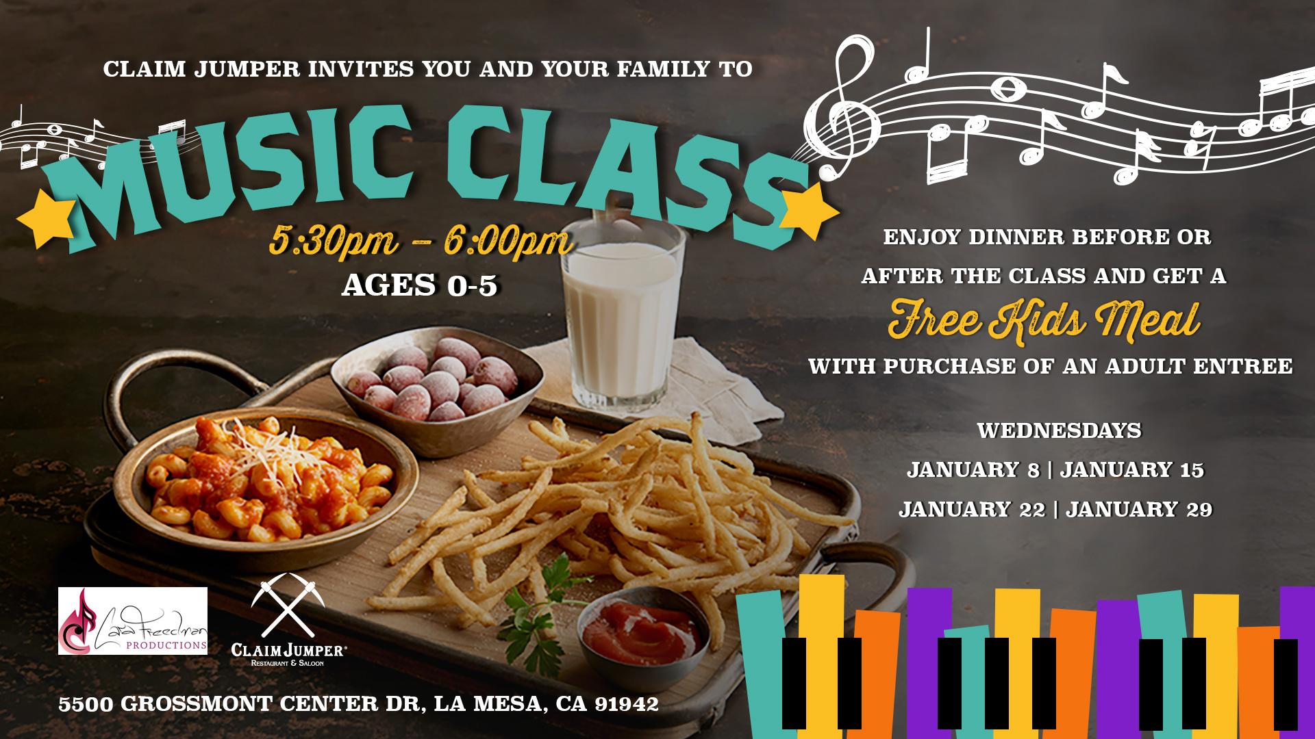 FREE Music Class for Kids!