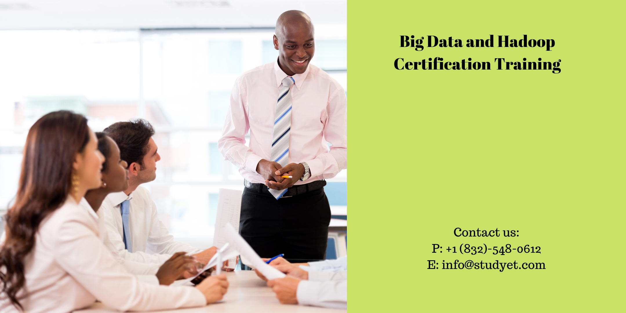 Big Data and Hadoop Developer Certification Training in Lewiston, ME
