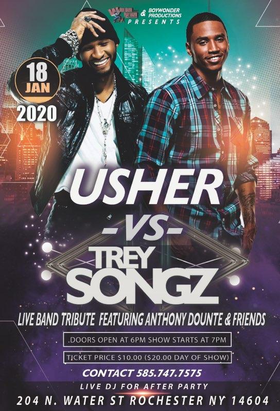 Usher Vs. Trey Songs (Live band tribute)