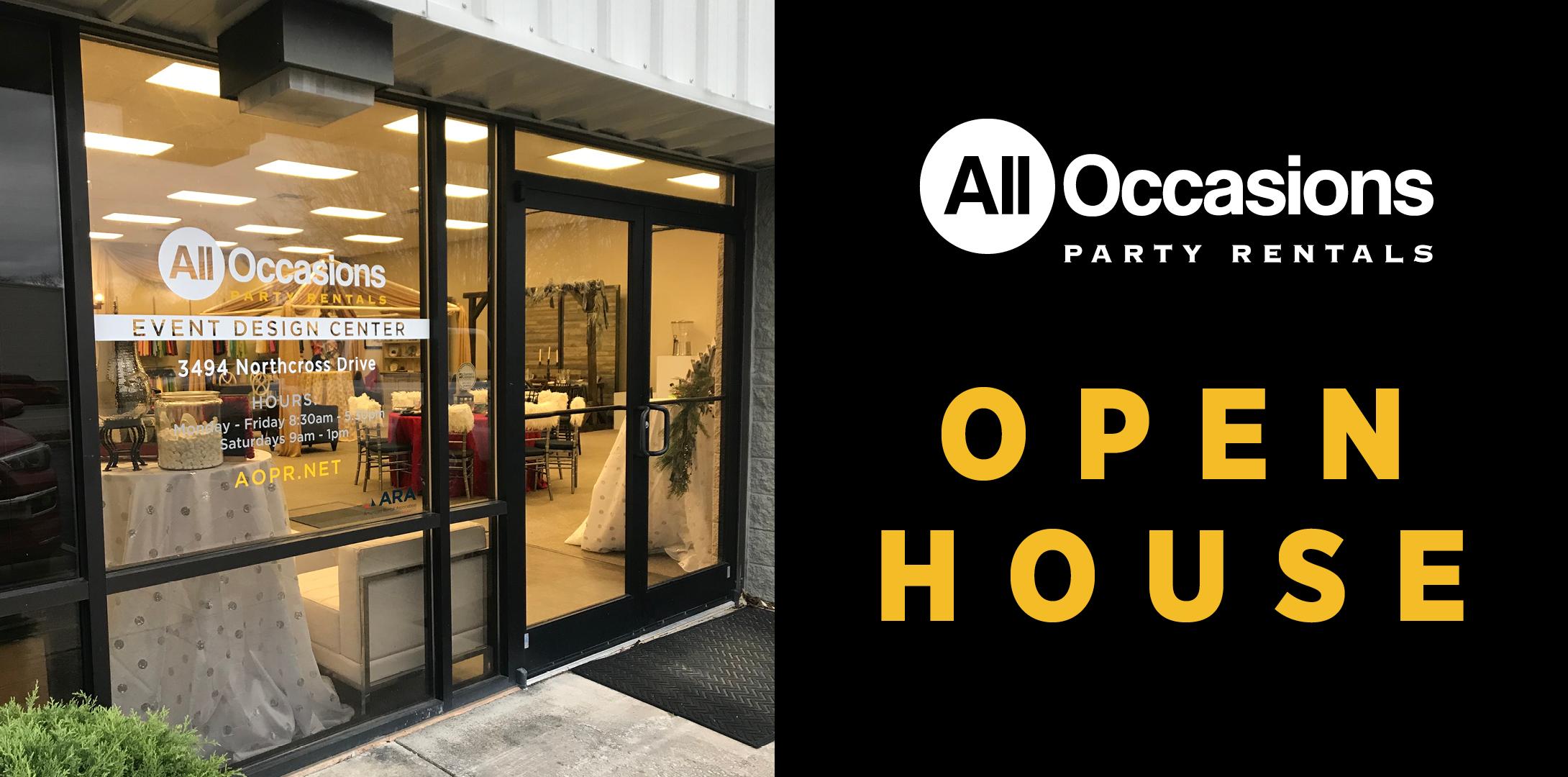 OPEN HOUSE | AOPR Alcoa/Maryville Event Design Center