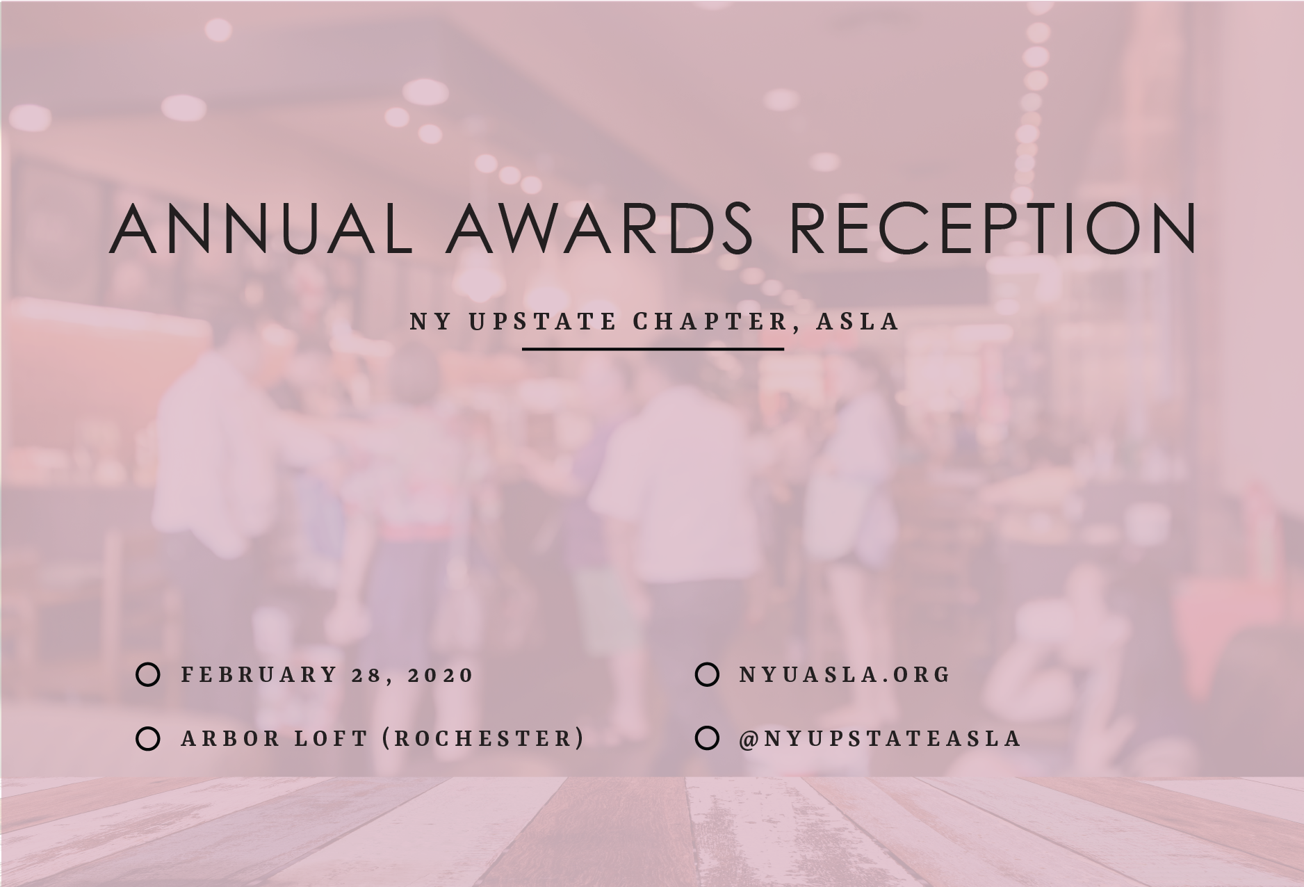2020 Annual Reception and Awards Celebration | NY Upstate Chapter ASLA