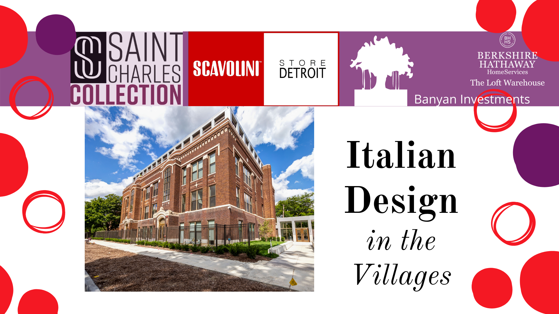 Italian Design in the Villages - Reception for Saint Charles Collection