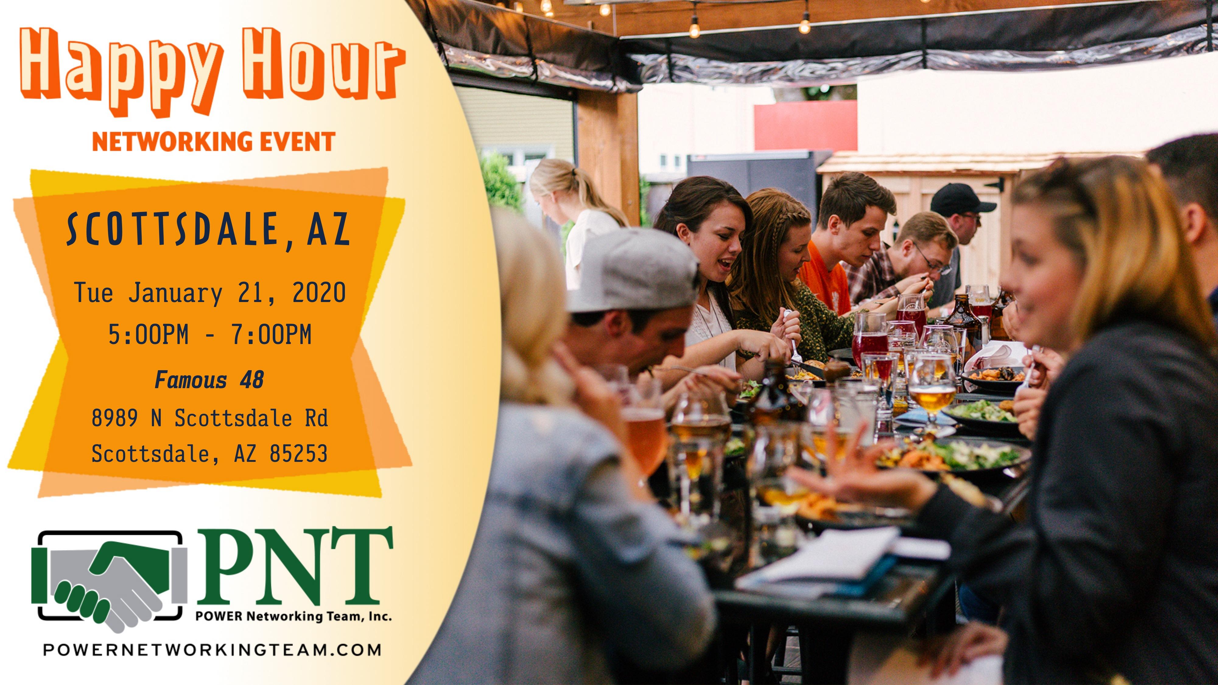 01/21/20 PNT Central Scottsdale Happy Hour Networking Event