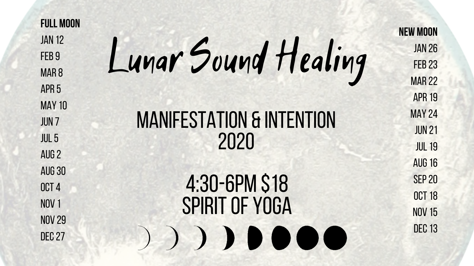 Lunar Sound Healing 2020