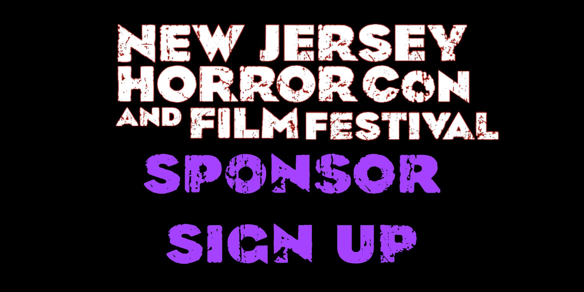 Sponsor NJ Horror Con FALL 2020
