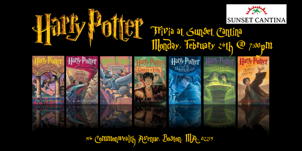 Harry Potter Books Trivia at Sunset Cantina